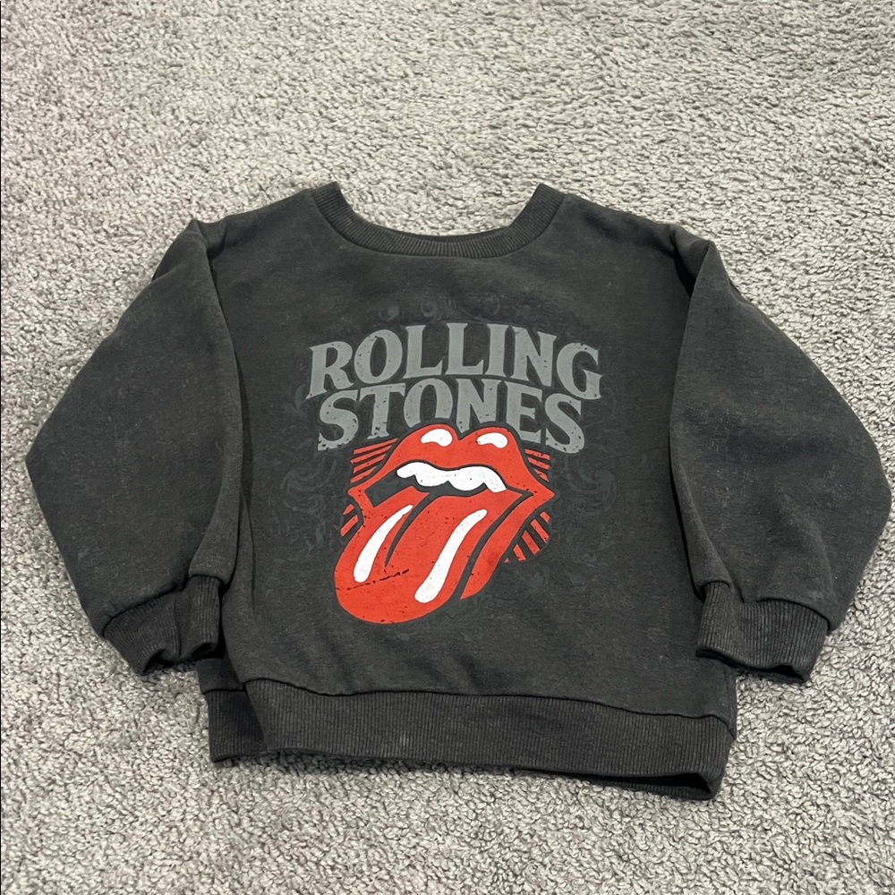 The Rolling Stones Black Cotton Blend Apparel